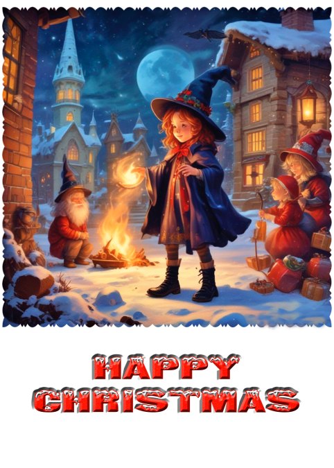 Kids Christmas Card