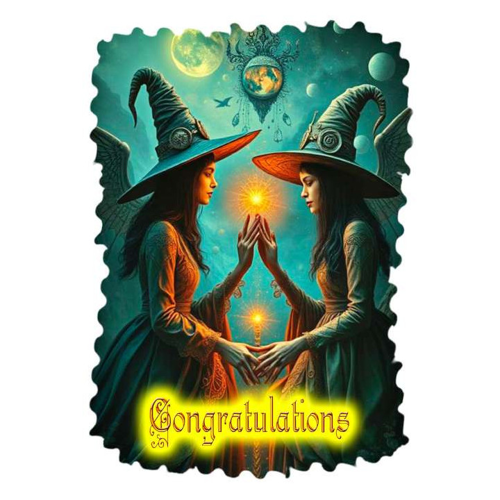 Witch Congratulations E-Video