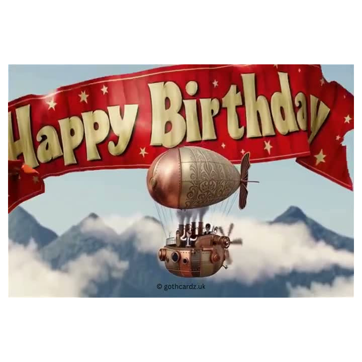 Steampunk Birthday E-Video