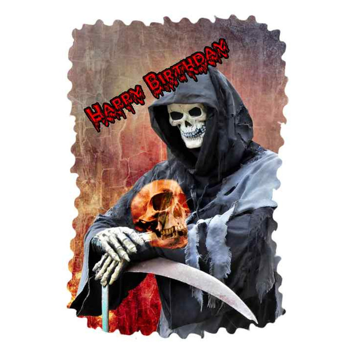 Grim Reaper Birthday E-Video