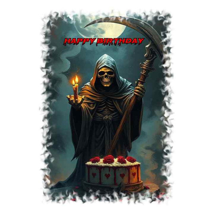 Grim Reaper Birthday E-Video